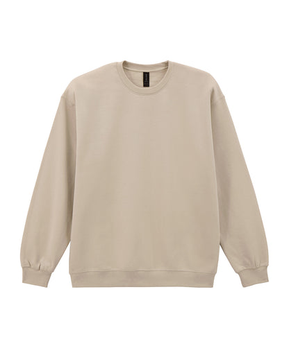 Tryck din logga på Sweatshirts från Gildan - Anpassa Gildan - Softstyle Midweight Fleece för Vuxna i färgen Naturligt för företag, föreningar och privatpersoner