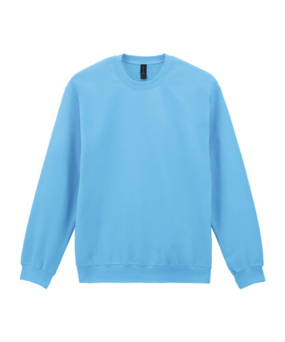 Tryck din logga på Sweatshirts från Gildan - Anpassa Gildan - Softstyle Midweight Fleece för Vuxna i färgen Himmelblå för företag, föreningar och privatpersoner