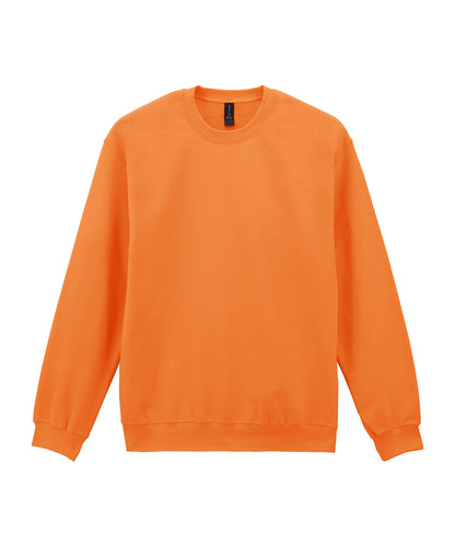 Tryck din logga på Sweatshirts från Gildan - Anpassa Gildan - Softstyle Midweight Fleece för Vuxna i färgen Mellan Orange för företag, föreningar och privatpersoner