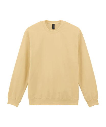 Tryck din logga på Sweatshirts från Gildan - Anpassa Gildan - Softstyle Midweight Fleece för Vuxna i färgen Mellan gul för företag, föreningar och privatpersoner