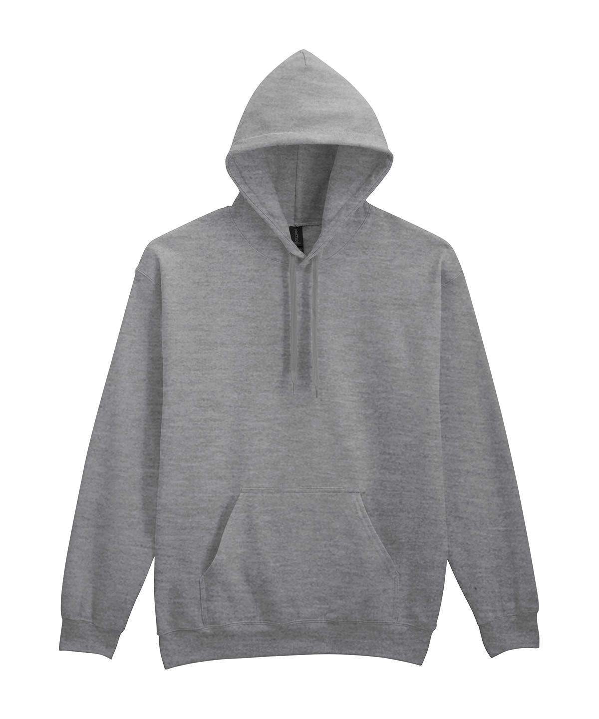Tryck din logga på Hoodies från Gildan - Anpassa Gildan Softstyle® - Midweight Fleece Hoodie med Dragkedja för Vuxna i färgen Ljunggrå för företag, föreningar och privatpersoner