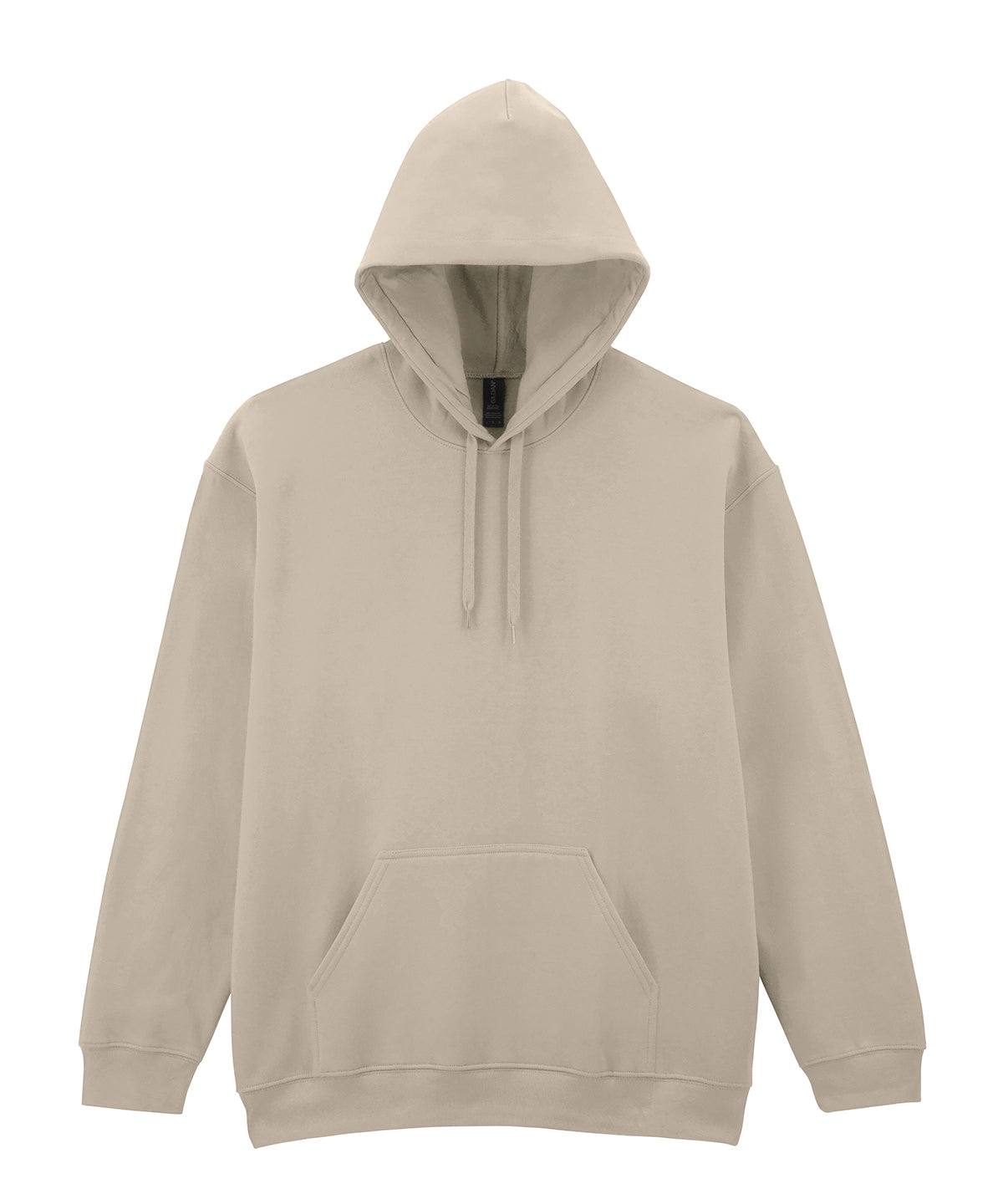 Tryck din logga på Hoodies från Gildan - Anpassa Gildan Softstyle® - Midweight Fleece Hoodie med Dragkedja för Vuxna i färgen Naturligt för företag, föreningar och privatpersoner