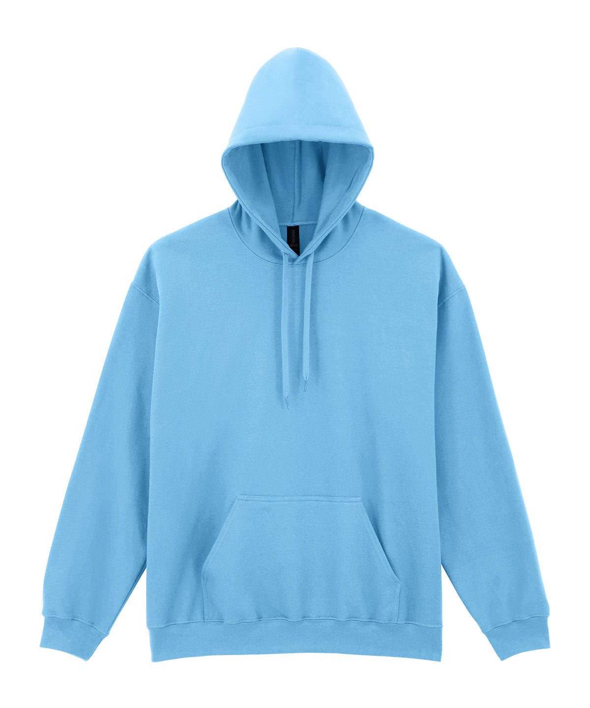 Tryck din logga på Hoodies från Gildan - Anpassa Gildan Softstyle® - Midweight Fleece Hoodie med Dragkedja för Vuxna i färgen Himmelblå för företag, föreningar och privatpersoner