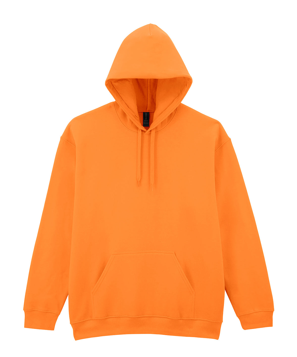 Tryck din logga på Hoodies från Gildan - Anpassa Gildan Softstyle® - Midweight Fleece Hoodie med Dragkedja för Vuxna i färgen Mellan Orange för företag, föreningar och privatpersoner