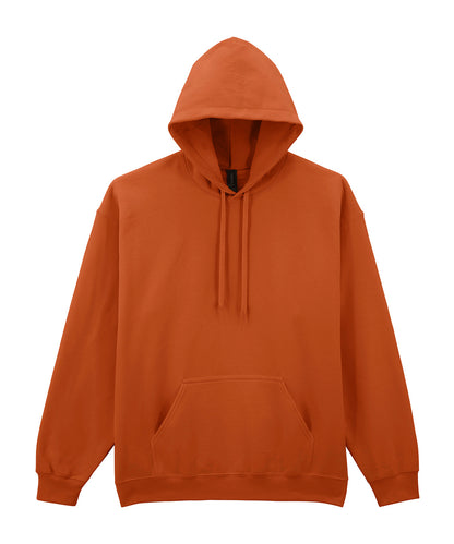 Tryck din logga på Hoodies från Gildan - Anpassa Gildan Softstyle® - Midweight Fleece Hoodie med Dragkedja för Vuxna i färgen Mörk orange för företag, föreningar och privatpersoner