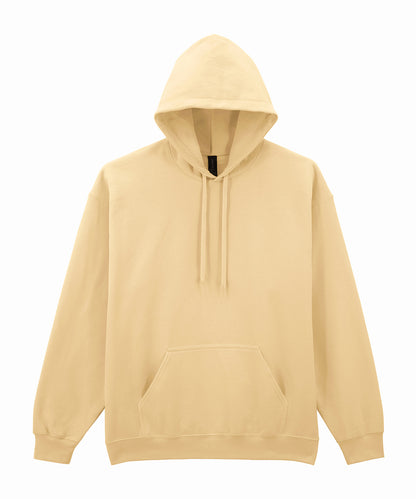 Tryck din logga på Hoodies från Gildan - Anpassa Gildan Softstyle® - Midweight Fleece Hoodie med Dragkedja för Vuxna i färgen Mellan gul för företag, föreningar och privatpersoner