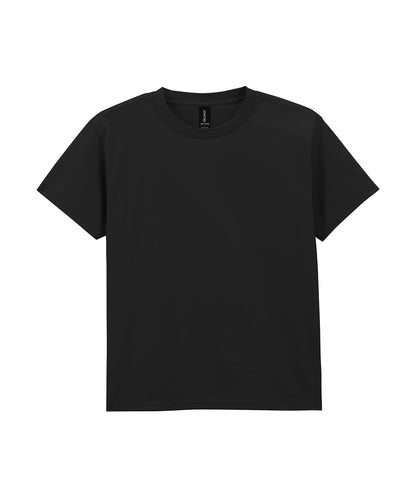 Tryck din logga på T-shirts från Gildan - Anpassa Lightweight T-Shirt - Barn i färgen Svart för företag, föreningar och privatpersoner