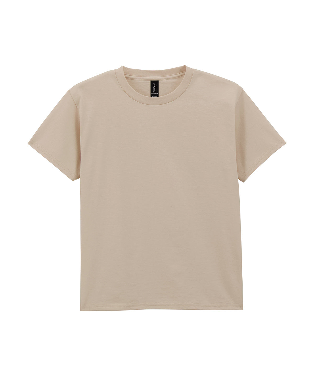 Tryck din logga på T-shirts från Gildan - Anpassa Lightweight T-Shirt - Barn i färgen Naturligt för företag, föreningar och privatpersoner
