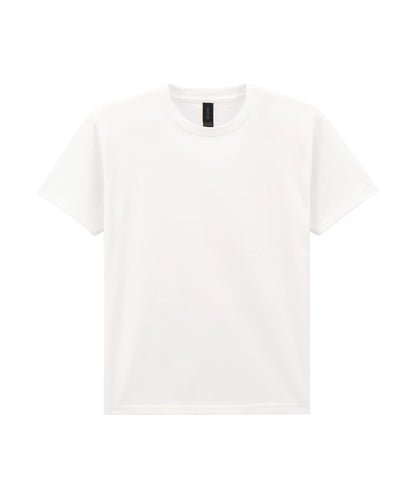 Tryck din logga på T-shirts från Gildan - Anpassa Lightweight T-Shirt - Barn i färgen Vit för företag, föreningar och privatpersoner