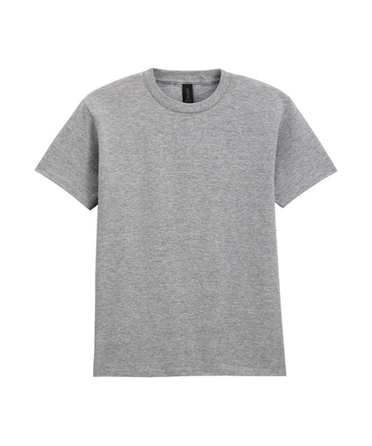 Tryck din logga på T-shirts från Gildan - Anpassa Softstyle Midweight T-Shirt – Barn i färgen Ljunggrå för företag, föreningar och privatpersoner