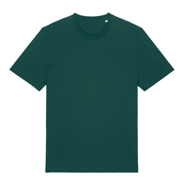Tryck din logga på T-shirts design från Stanley/Stella - Anpassa Stanley/Stella Creator 2.0 – Ikonisk Unisex T-shirt i Ekologisk Bomull i färgen Bottle för företag, föreningar och privatpersoner