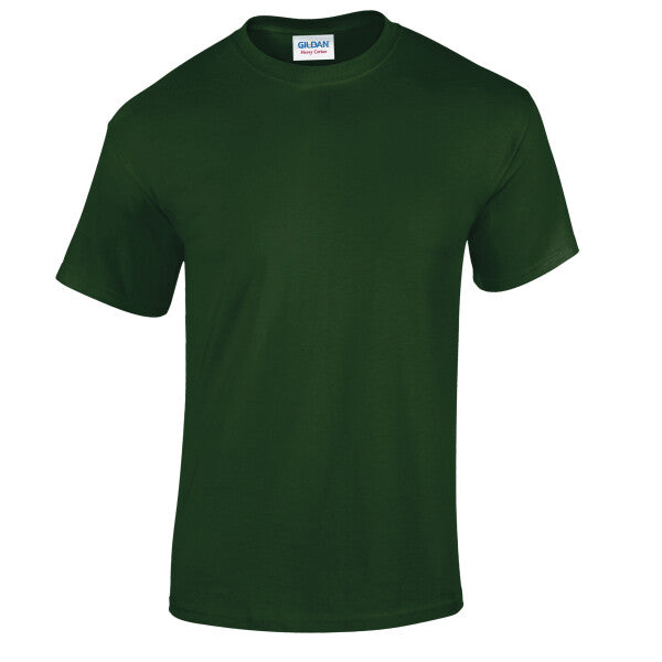 Tryck din logga på från Impala Print Shop - Anpassa GILDAN Billig t-shirt med tryck 5000 i färgen Olive Green för företag, föreningar och privatpersoner