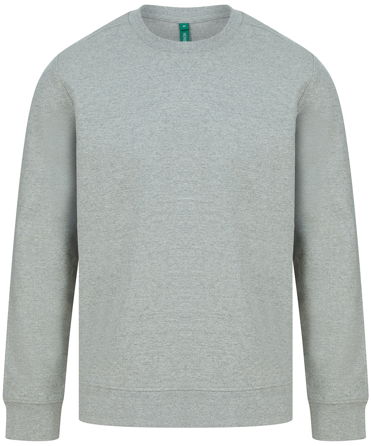 Tryck din logga på Sweatshirts från Henbury - Anpassa Henbury - Unisex Hållbar Hoodie i färgen Ljunggrå för företag, föreningar och privatpersoner