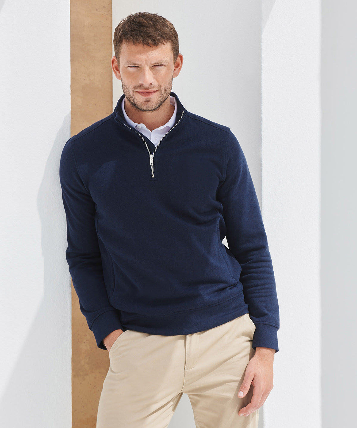 Tryck din logga på Sweatshirts från Henbury - Anpassa Henbury - Unisex Hållbar Zip Hoodie i färgen för företag, föreningar och privatpersoner