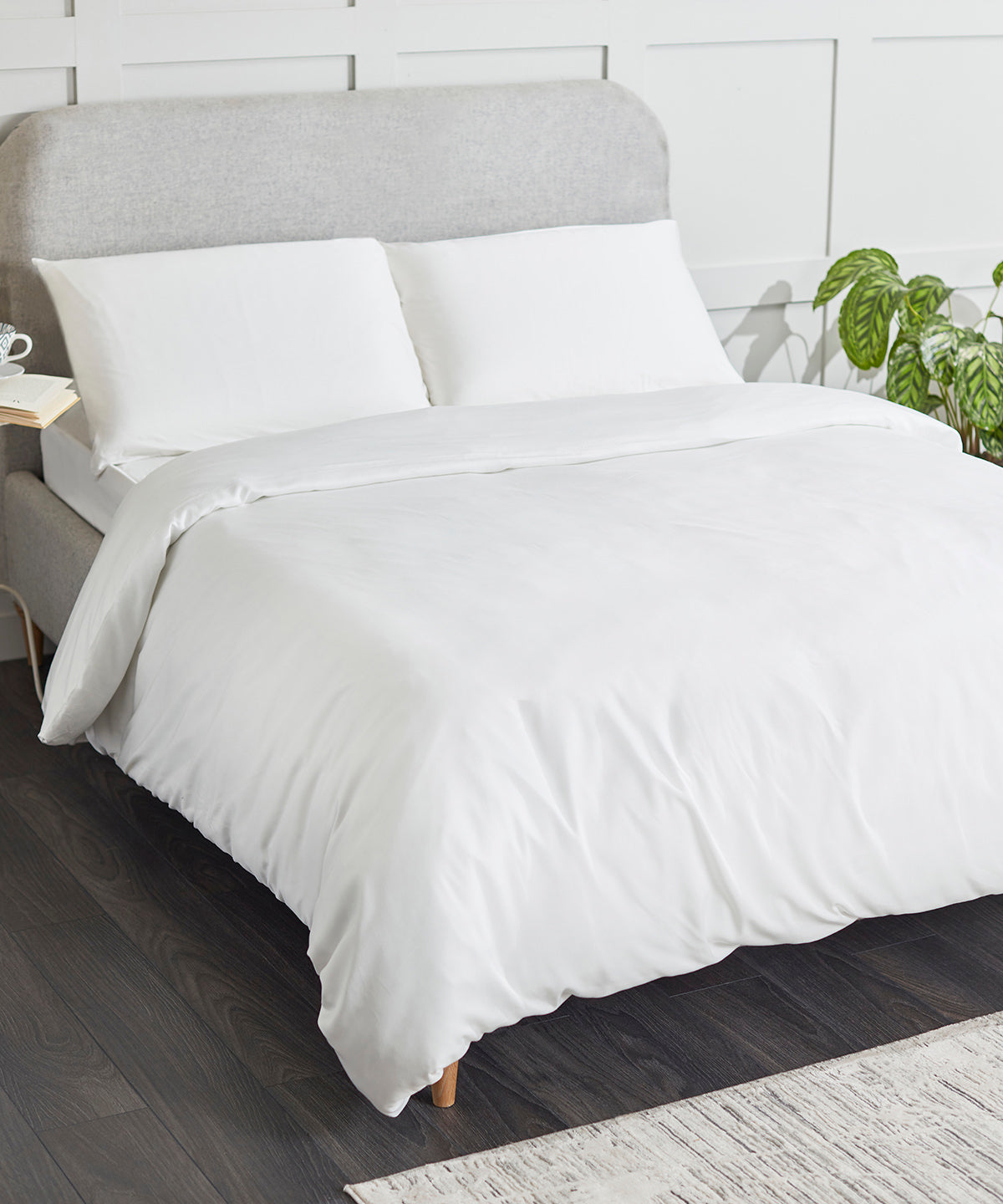 Tryck din logga på Sängkläder från Home & Living - Anpassa Påslakan i 100% bambu i färgen för företag, föreningar och privatpersoner