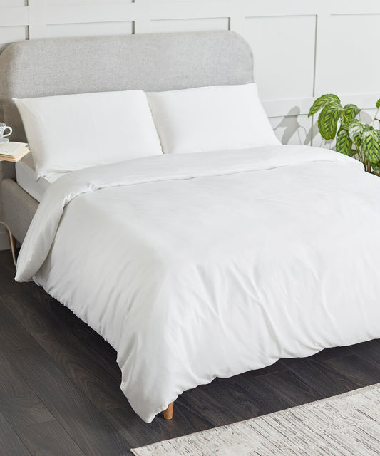 Tryck din logga på Sängkläder från Home & Living - Anpassa Påslakan i 100% bambu i färgen för företag, föreningar och privatpersoner