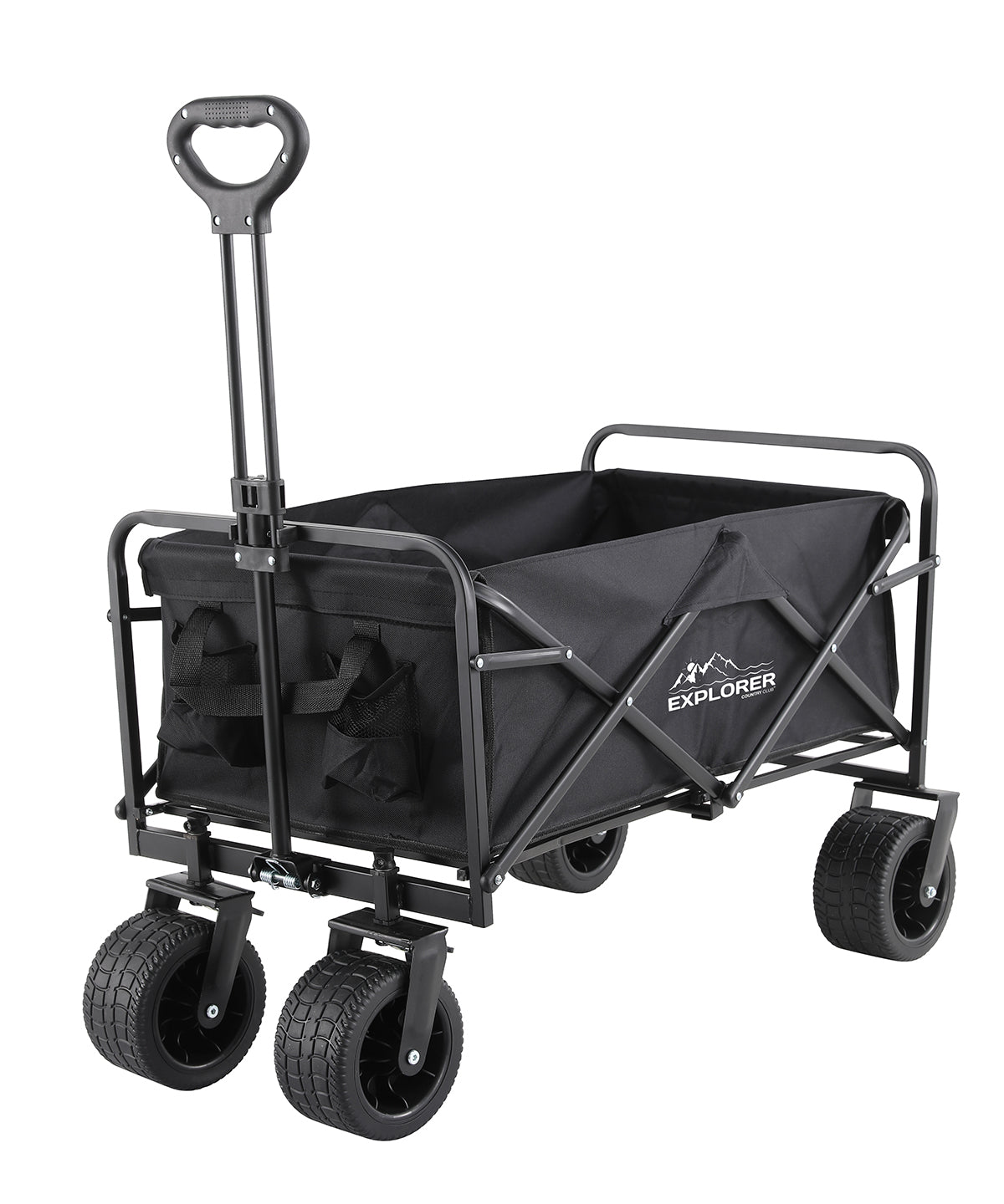 Tryck din logga på Förvaring från Home & Living - Anpassa Explorer hopfällbar vagn i färgen Svart One Size för företag, föreningar och privatpersoner