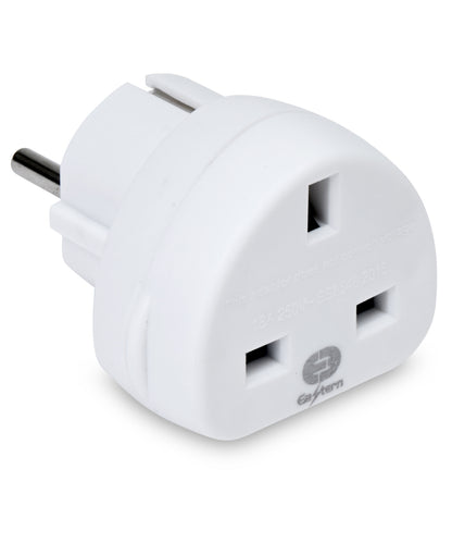 Tryck din logga på Rese-set från Home & Living - Anpassa EU reseadapter i färgen Vit One Size för företag, föreningar och privatpersoner