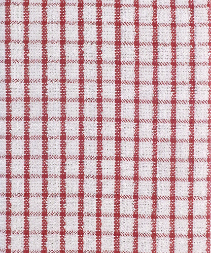 Tryck din logga på Handdukar från Home & Living - Anpassa Återvunna kökshanddukar i frotté i färgen Mellan röd One Size (45 x 65cm) för företag, föreningar och privatpersoner