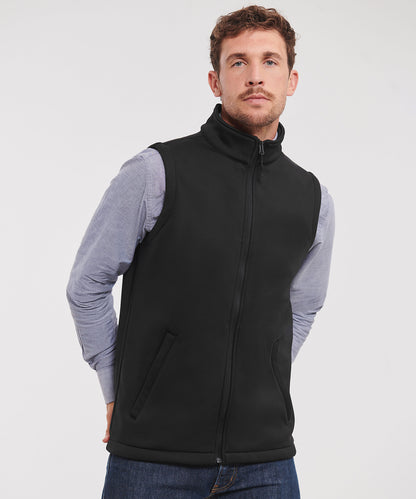 Tryck din logga på Termovästar från Russell Europe - Anpassa Smart softshell väst i färgen för företag, föreningar och privatpersoner