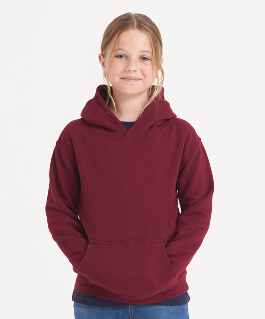 Tryck din logga på Hoodies från AWDis Just Hoods - Anpassa AWDis Just Hoods - Ekologisk Hoodie för Barn i färgen för företag, föreningar och privatpersoner
