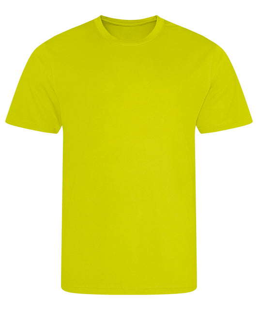 Tryck din logga på T-shirts från AWDis Just Cool - Anpassa Cool T i färgen Lime för företag, föreningar och privatpersoner