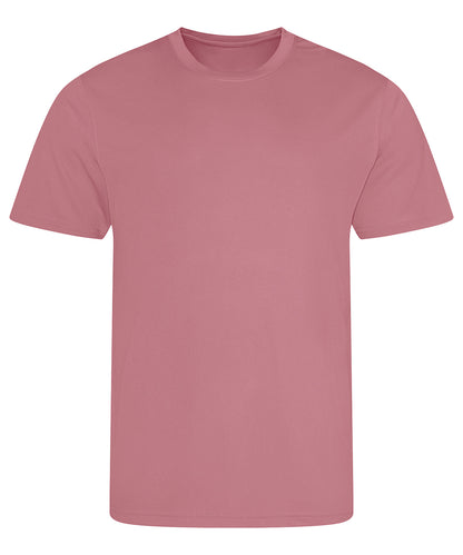 Tryck din logga på T-shirts från AWDis Just Cool - Anpassa Cool T i färgen Ljusrosa för företag, föreningar och privatpersoner