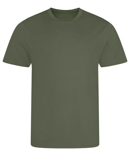 Tryck din logga på T-shirts från AWDis Just Cool - Anpassa Cool T i färgen Mörkgrön för företag, föreningar och privatpersoner
