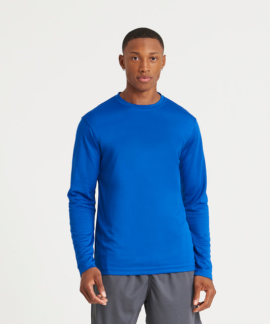 Tryck din logga på T-shirts från AWDis Just Cool - Anpassa Long Sleeve Cool T i färgen för företag, föreningar och privatpersoner
