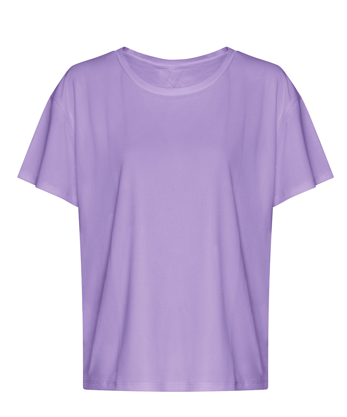 Tryck din logga på T-shirts från AWDis Just Cool - Anpassa Women's Open Back T-Shirt i färgen Ljus lila för företag, föreningar och privatpersoner