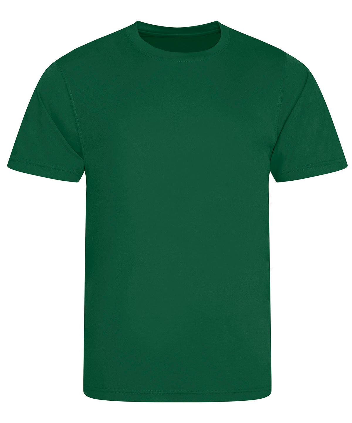 Tryck din logga på T-shirts från AWDis Just Cool - Anpassa Cool and Soft T-Shirt i färgen Djup grön för företag, föreningar och privatpersoner