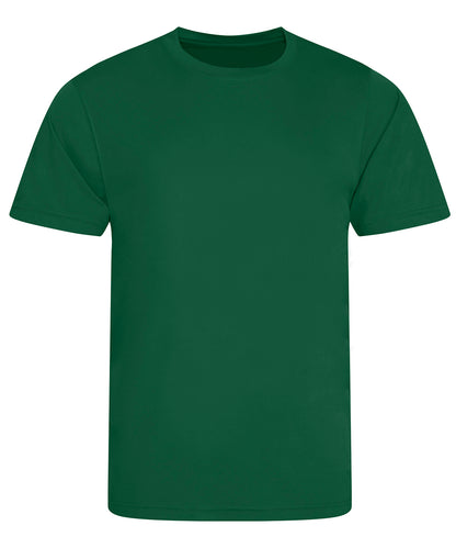 Tryck din logga på T-shirts från AWDis Just Cool - Anpassa Cool and Soft T-Shirt i färgen Djup grön för företag, föreningar och privatpersoner