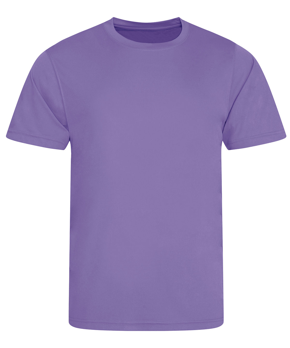 Tryck din logga på T-shirts från AWDis Just Cool - Anpassa Cool and Soft T-Shirt i färgen Ljus lila för företag, föreningar och privatpersoner