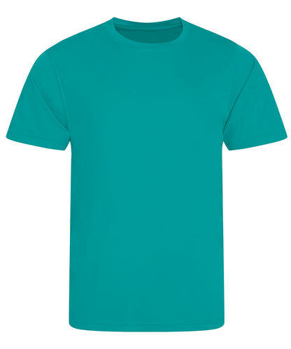 Tryck din logga på T-shirts från AWDis Just Cool - Anpassa Cool and Soft T-Shirt i färgen Turkos för företag, föreningar och privatpersoner
