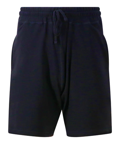 Tryck din logga på Shorts från AWDis Just Cool - Anpassa Coola joggingshorts i färgen Marinblå för företag, föreningar och privatpersoner