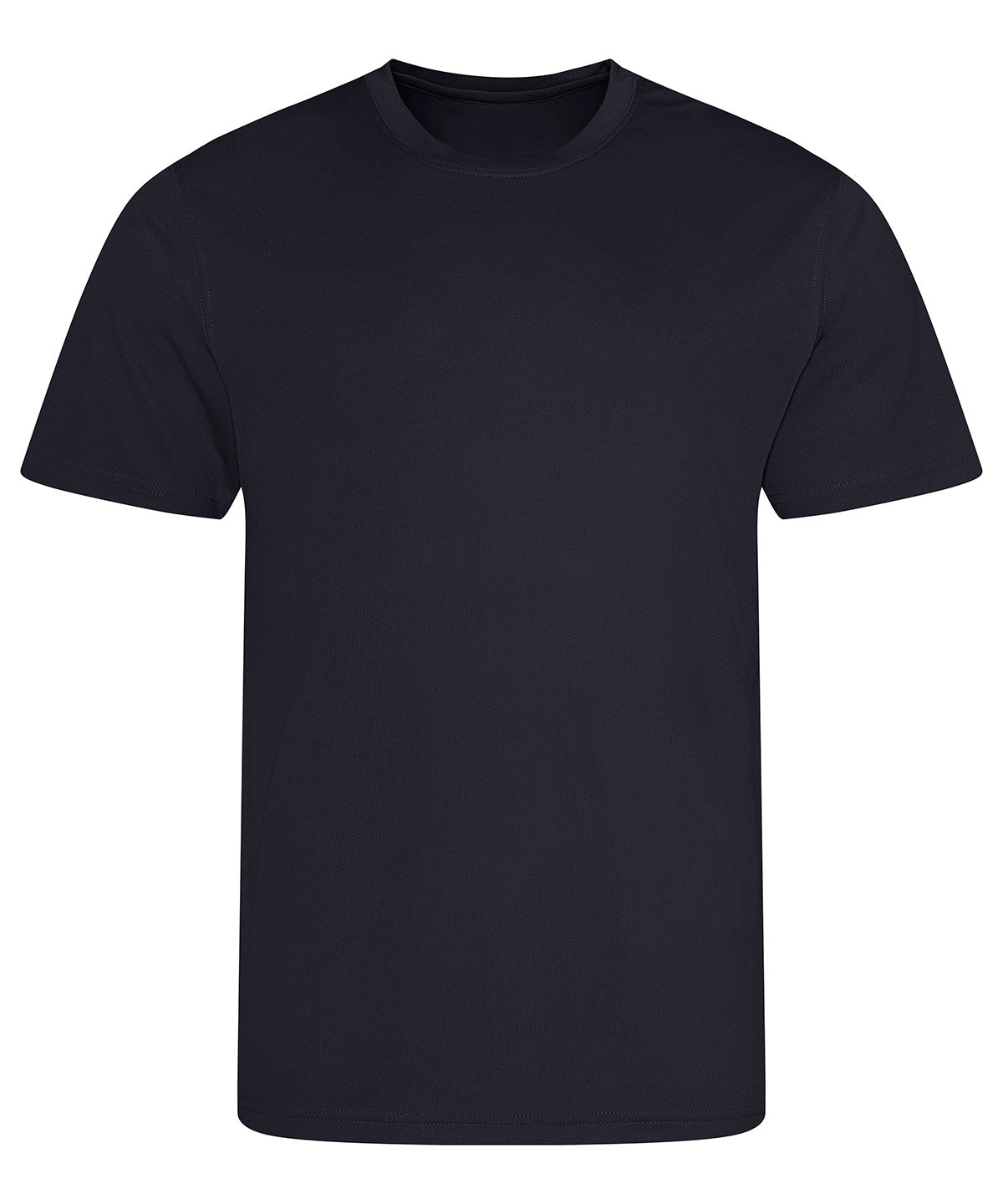 Tryck din logga på T-shirts från AWDis Just Cool - Anpassa Recycled Cool T-Shirt i färgen Marinblå för företag, föreningar och privatpersoner