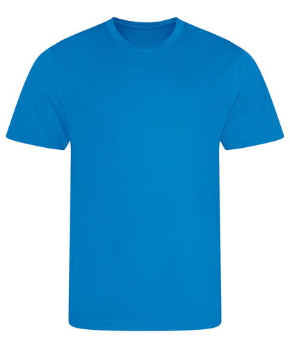 Tryck din logga på T-shirts från AWDis Just Cool - Anpassa Recycled Cool T-Shirt i färgen Safir för företag, föreningar och privatpersoner
