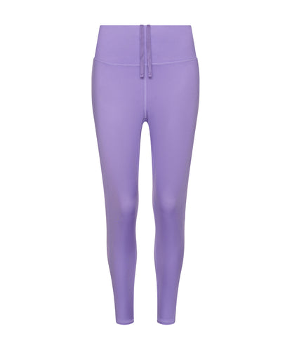 Tryck din logga på Leggings från AWDis Just Cool - Anpassa Leggings i återvunnen teknik för damer i färgen Ljus lila för företag, föreningar och privatpersoner