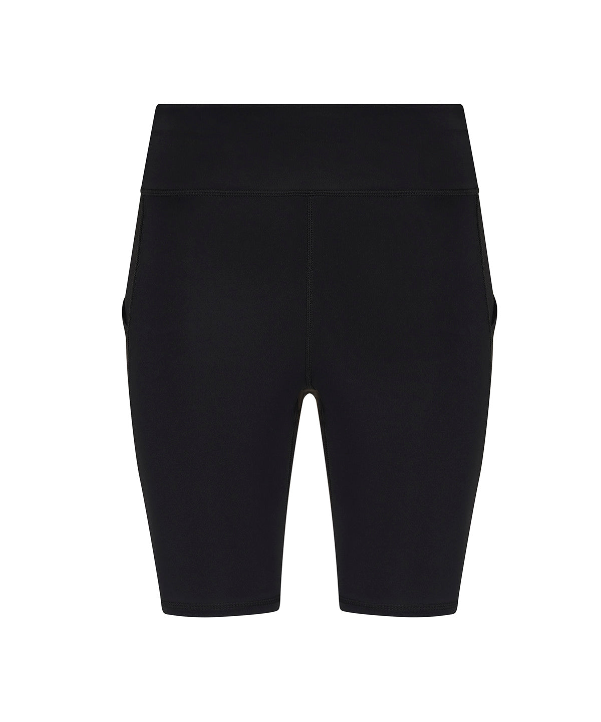 Tryck din logga på Shorts från AWDis Just Cool - Anpassa Shorts i återvunnen teknik för damer i färgen Svart för företag, föreningar och privatpersoner
