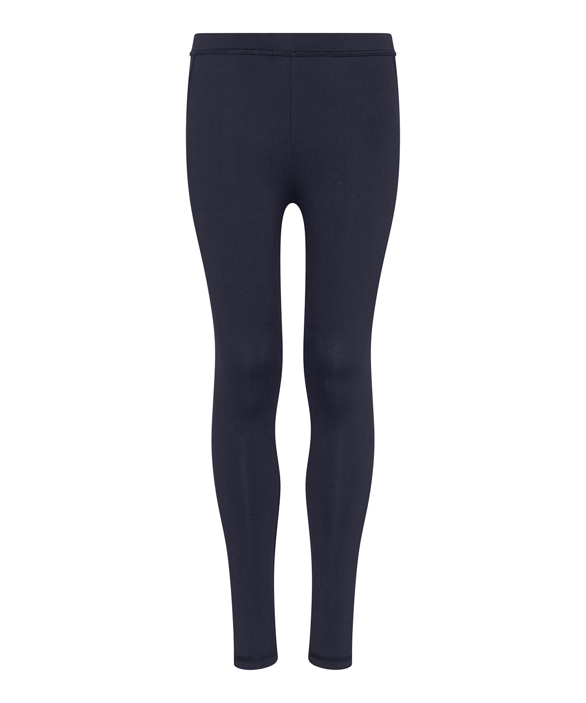 Tryck din logga på Leggings från AWDis Just Cool - Anpassa Cool sportbyxa för barn i färgen Marinblå för företag, föreningar och privatpersoner