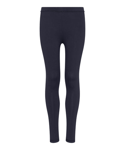 Tryck din logga på Leggings från AWDis Just Cool - Anpassa Cool sportbyxa för barn i färgen Marinblå för företag, föreningar och privatpersoner