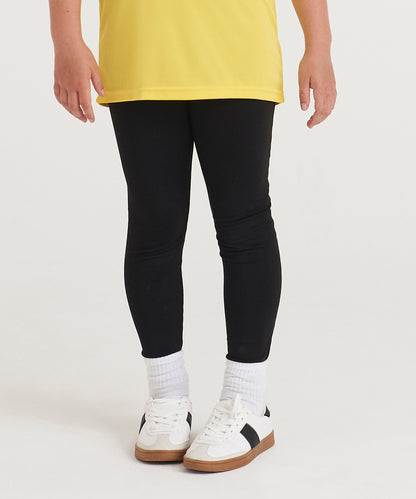 Tryck din logga på Leggings från AWDis Just Cool - Anpassa Cool sportbyxa för barn i färgen för företag, föreningar och privatpersoner