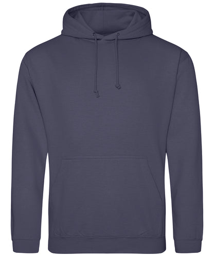Tryck din logga på Hoodies från AWDis Just Hoods - Anpassa AWDis Just Hoods - College Hoodie i färgen Mörkgrå för företag, föreningar och privatpersoner