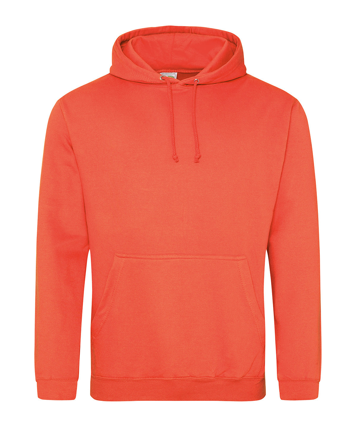 Tryck din logga på Hoodies från AWDis Just Hoods - Anpassa AWDis Just Hoods - College Hoodie i färgen Mellan röd för företag, föreningar och privatpersoner