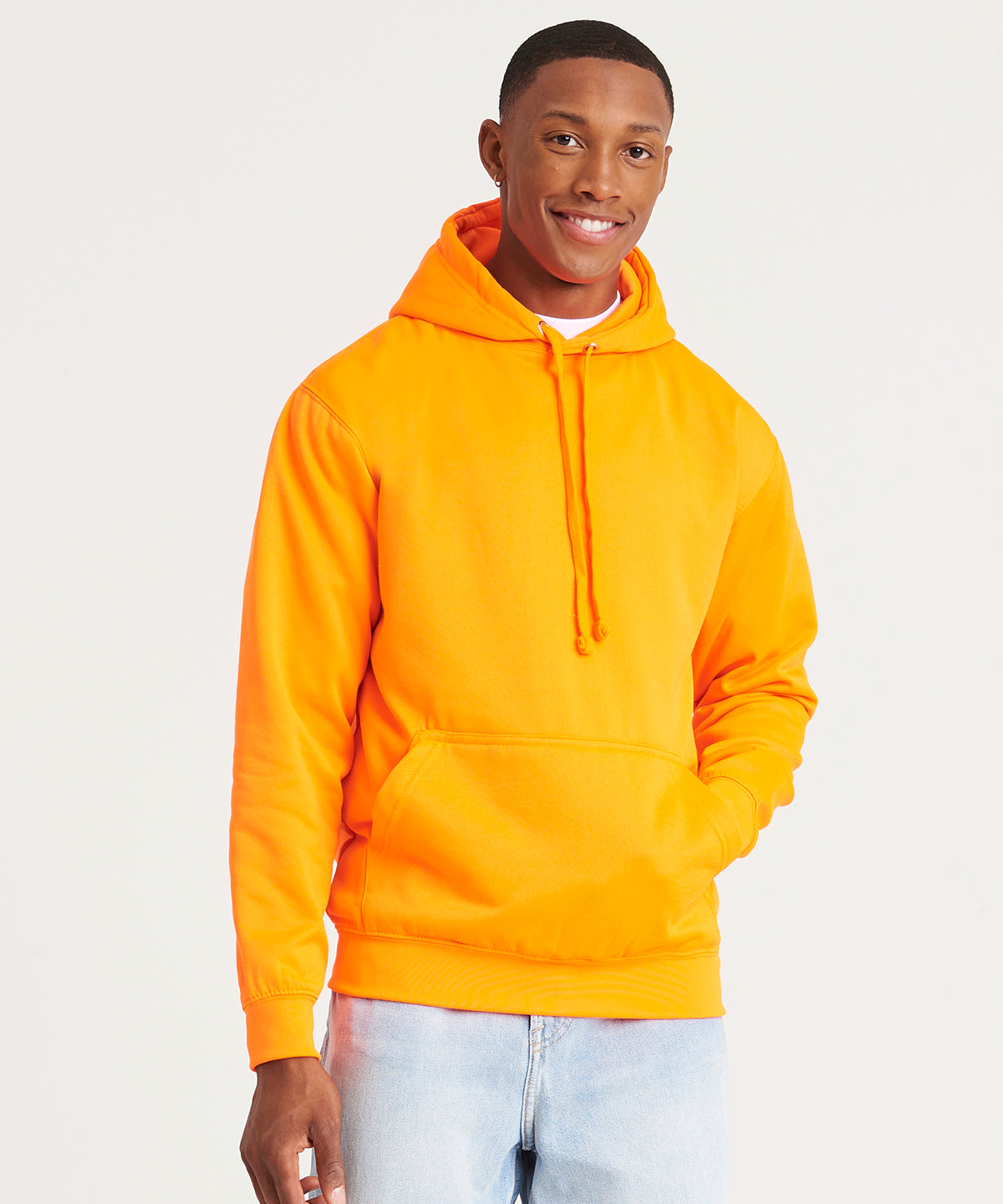 Tryck din logga på Hoodies från AWDis Just Hoods - Anpassa AWDis Just Hoods - Elektrisk Hoodie i färgen för företag, föreningar och privatpersoner