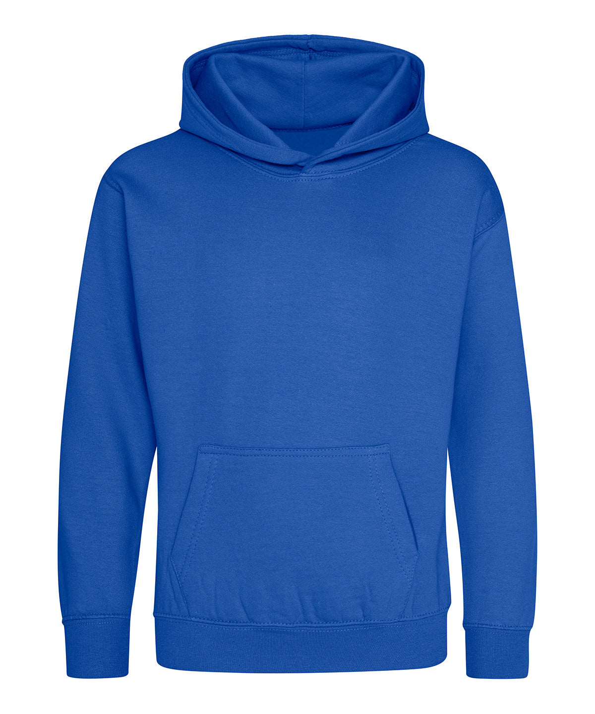 Tryck din logga på Hoodies från AWDis Just Hoods - Anpassa Luvtröja för barn i färgen Royal för företag, föreningar och privatpersoner
