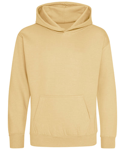 Tryck din logga på Hoodies från AWDis Just Hoods - Anpassa Luvtröja för barn i färgen Naturligt för företag, föreningar och privatpersoner