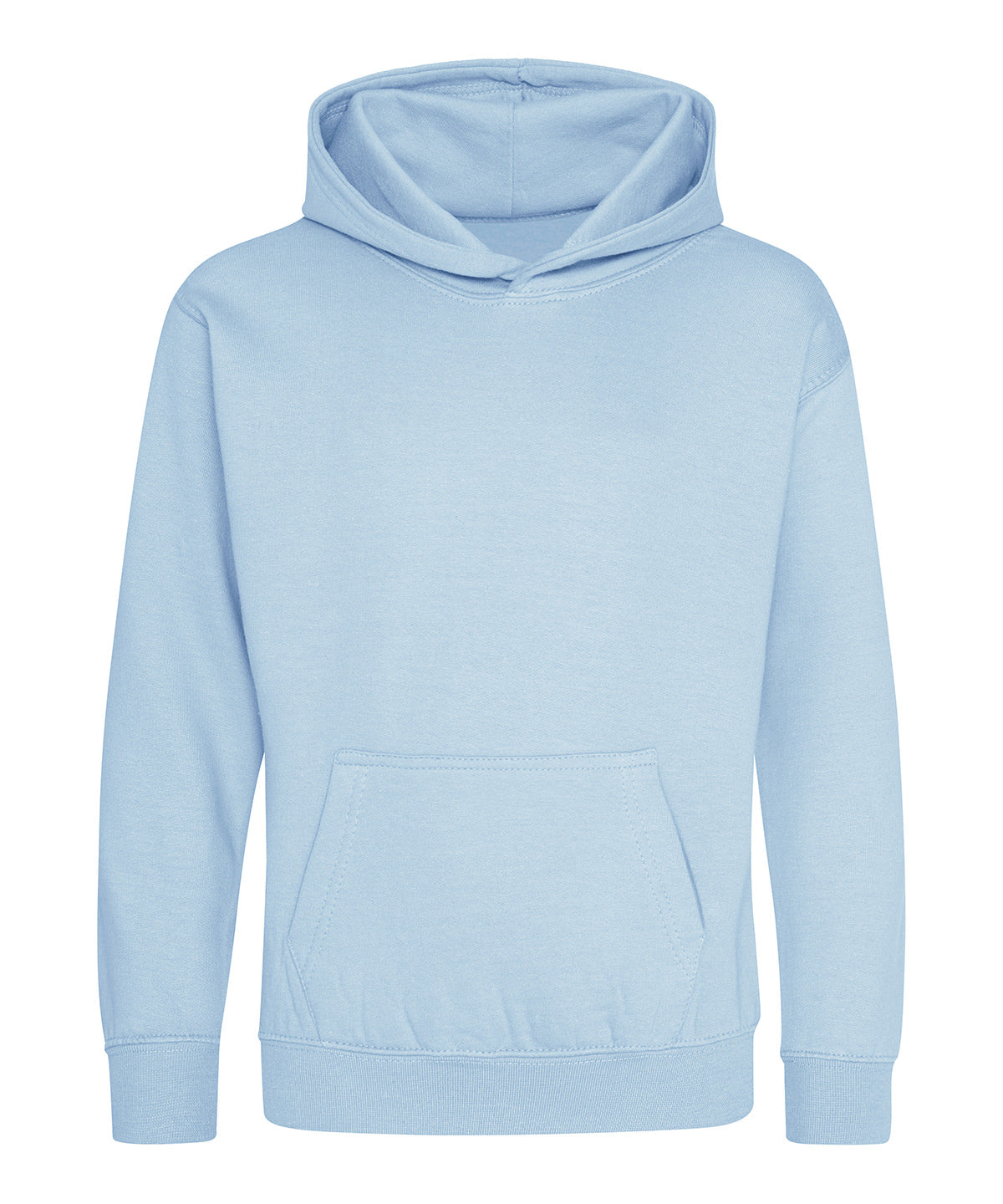 Tryck din logga på Hoodies från AWDis Just Hoods - Anpassa AWDis Just Hoods - Hoodie för barn i färgen Ljusblå för företag, föreningar och privatpersoner