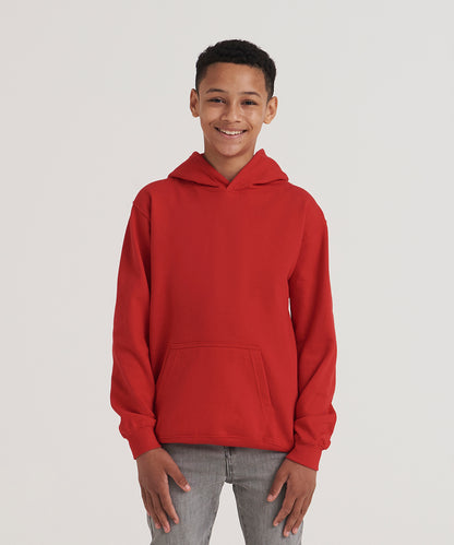 Tryck din logga på Hoodies från AWDis Just Hoods - Anpassa Luvtröja för barn i färgen för företag, föreningar och privatpersoner