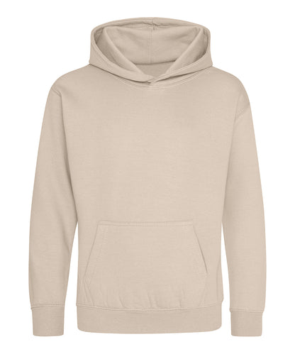 Tryck din logga på Hoodies från AWDis Just Hoods - Anpassa AWDis Just Hoods - Hoodie för barn i färgen Naturligt för företag, föreningar och privatpersoner